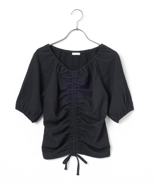 Honeys tシャツ 前ドロストトップス レディース : ZOZOTOWN