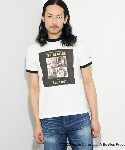 THE BEATLES ALL MY LOVING Tシャツ プリント ブラック The Beatles tシャツ / ビートルズ プリント 半袖Tシャツ