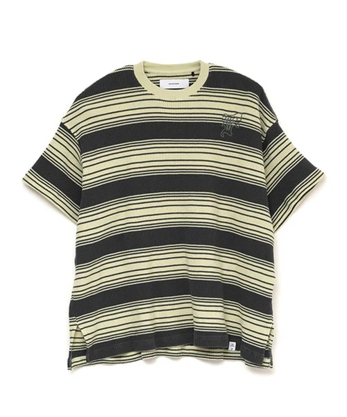 FACETASM（ファセッタズム） tシャツ WAFFLE KNIT TEE 半袖Tシャツ 秋