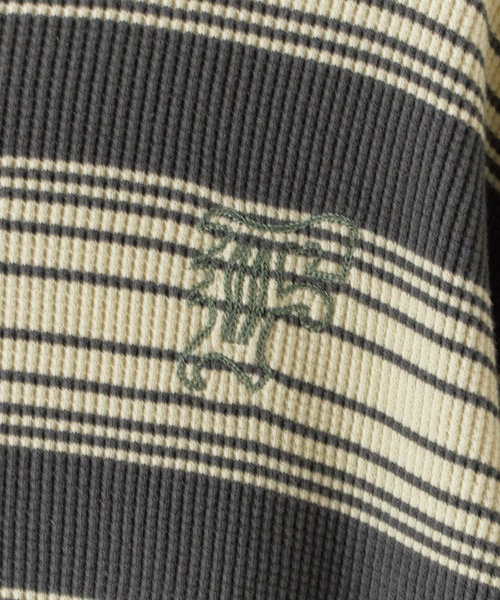FACETASM（ファセッタズム） tシャツ WAFFLE KNIT TEE 半袖Tシャツ 秋