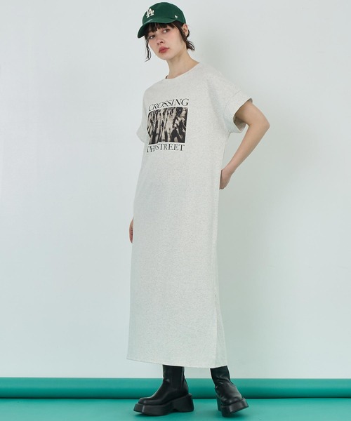 フォトプリントフォト プリント Tシャツワンピース ANAP ワンピース フォトプリント Tシャツ : ZOZOTOWN Yahoo!店