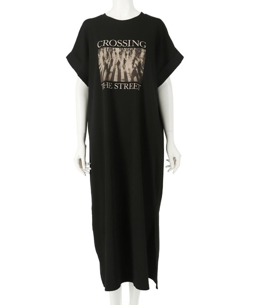 フォトプリントフォト プリント Tシャツワンピース ANAP ワンピース フォトプリント Tシャツ : ZOZOTOWN Yahoo!店