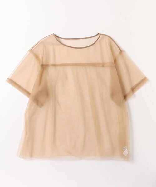 「BEAUTY&YOUTH UNITED ARROWS」 半袖ブラウス FREE ベージュ レディース