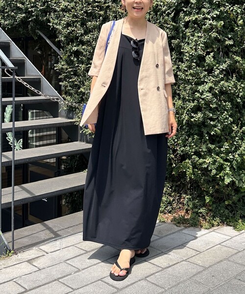 NOLLEY'S（ノーリーズ） ワンピース Euro jersey コクーンワンピース