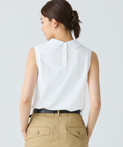 LACOSTE（ラコステ） ポロシャツ ポロ コットン鹿の子 メッシュカラー