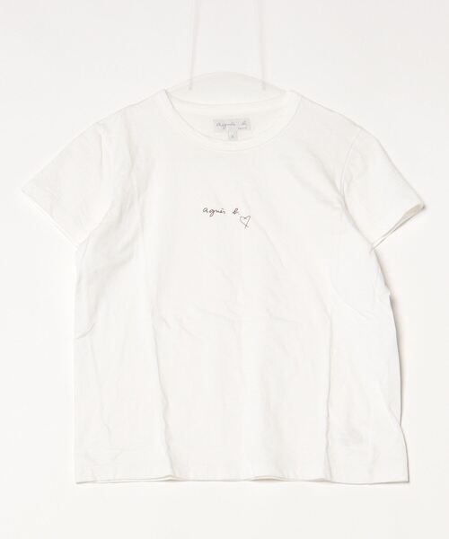 「agnes b.」 半袖Tシャツ 2 ホワイト系その他 レディース