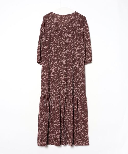 ニコアンド　ブラウンロングワンピース niko and（ニコアンド）｜ワンピース（ブラウン系）一覧 - WEAR