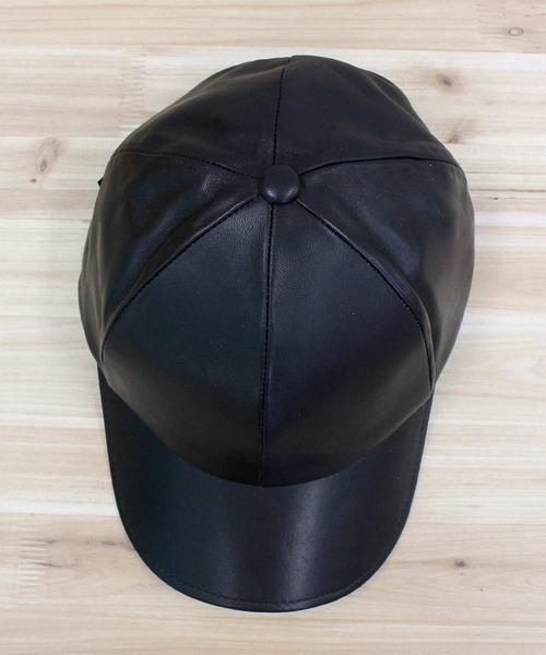 帽子 Schott LEATHER B.B CAP Schott N.Y.C キャップ 帽子 LEATHER B.B CAP メンズ レディース