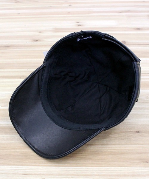 帽子 Schott LEATHER B.B CAP LEATHER B.B CAP/レザー ベースボールキャップ | Schott