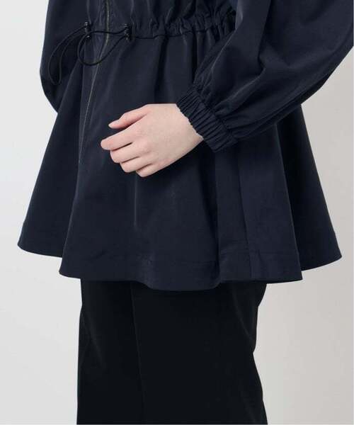 VERMEIL par iena ノーカラーワイドベルベットコート【定価5.9万 VERMEIL par iena 「VERMEIL iena」 ノーカラーコート