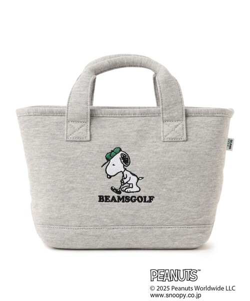 BEAMS GOLF トートバッグ PEANUTS スヌーピー スウェット カート