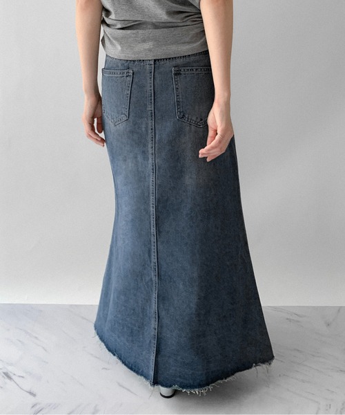 on：nue（オンニュ） デニムスカート 「on:nue」「4色展開/3サイズ展開