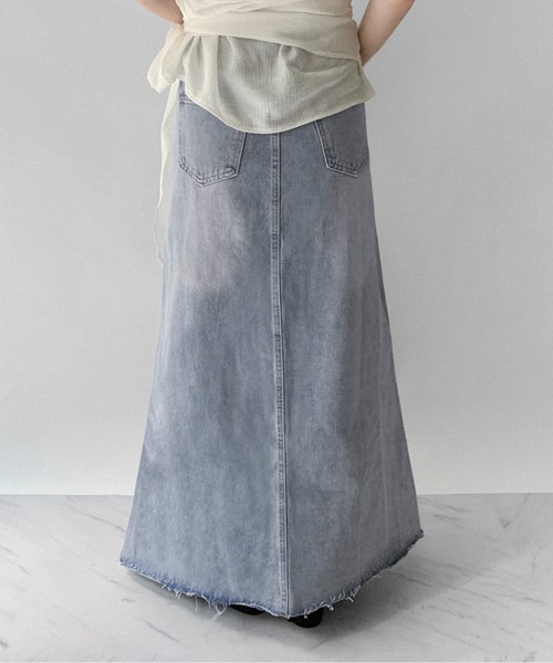 on：nue（オンニュ） デニムスカート 「on:nue」「4色展開/3サイズ展開