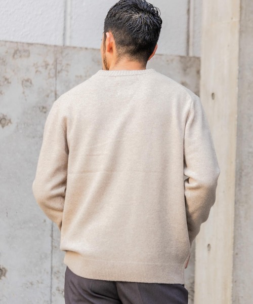 「URBAN RESEARCH ROSSO MEN」 Vネックニット MEDIUM ネイビー メンズ_画像7
