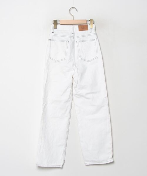 「idem」 デニムパンツ SMALL ホワイト レディース