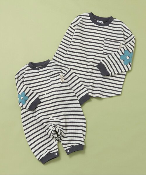 BREEZE（ブリーズ） ベビー服 ロンパース 「リンク」いろいろパッチ