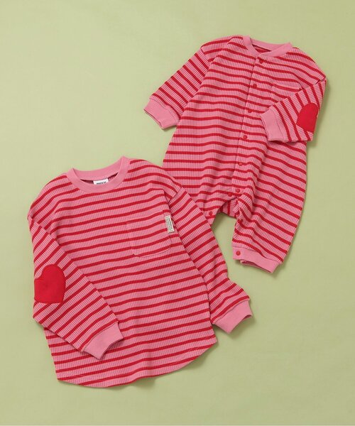 BREEZE（ブリーズ） ベビー服 ロンパース 「リンク」いろいろパッチ