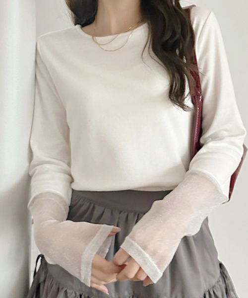 TREOVER tシャツ 「袖で差をつける」スリーブデザインアソート リブ