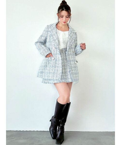 RESEXXY（リゼクシー） ジャケット テーラードジャケット ツイード