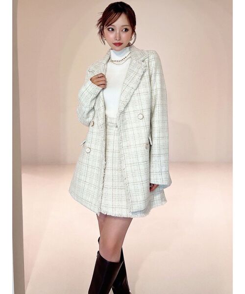 RESEXXY（リゼクシー） ジャケット テーラードジャケット ツイード