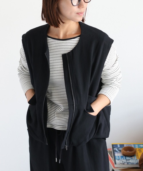 cepo（セポ） ベスト ジレ 「セットアップ対応」カルゼスソバルーン