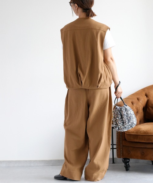 cepo（セポ） ベスト ジレ 「セットアップ対応」カルゼスソバルーン