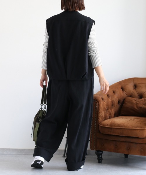 cepo（セポ） ベスト ジレ 「セットアップ対応」カルゼスソバルーン