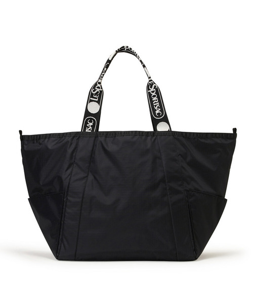 LeSportsac トートバッグ E/W REVERSIBLE PKT TOTE ロゴジャ