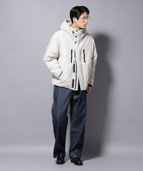 nano universe　西川ダウン　SHIELO　ノーカラーダウンジャケット nishikawa DOWN® 2024 AUTUMN & WINTER LOOKBOOK