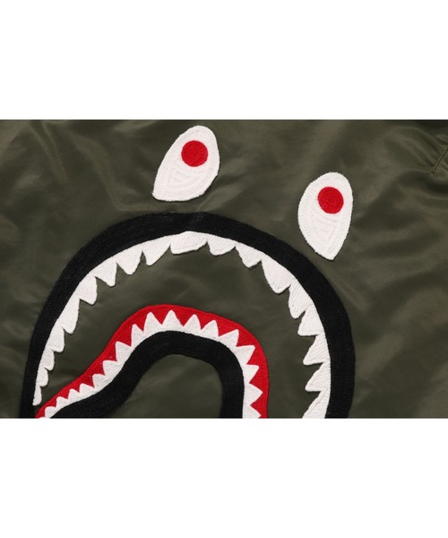 A BATHING APE（アベイシングエイプ） ma1 ma-1 SHARK MA-1 メンズ