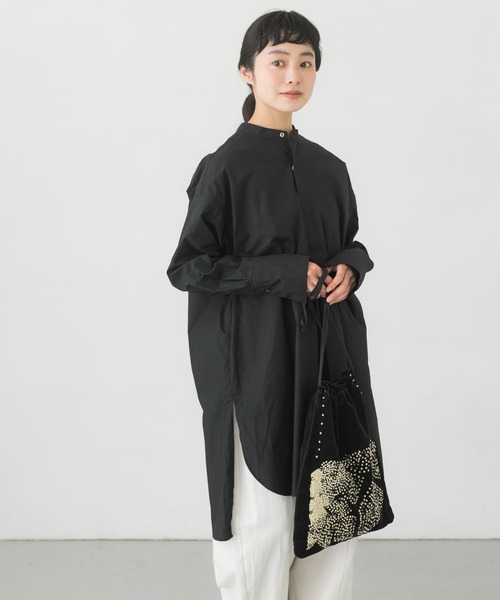 かぐれ 長袖チュニック FREE ブラック レディース : ZOZOTOWN Yahoo!店