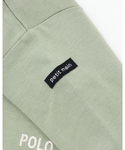 ベビー服 ロンパース 「POLO BCS」モチーフ刺繍長袖2WAYオール | petit main | 12