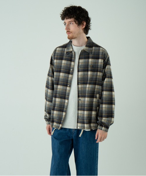 ジャケット・アウター 50s PENDLETON Ombre Check Shirt Jacket PENDLETON（ペンドルトン） tシャツ 「別注」PENDLETON / コーチ