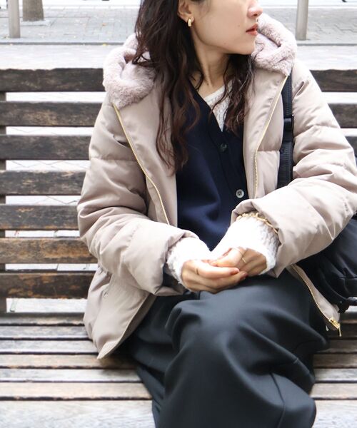 le.coeur blanc（ルクールブラン） ダウンコート ダウンジャケット