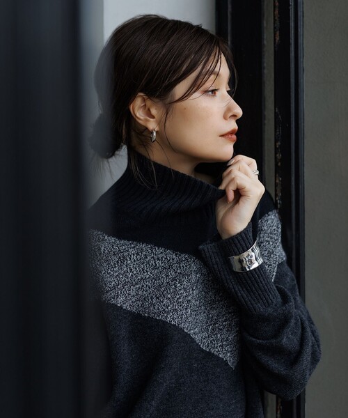 ICB（アイシービー） ニット セーター ソフトカシミヤミックス