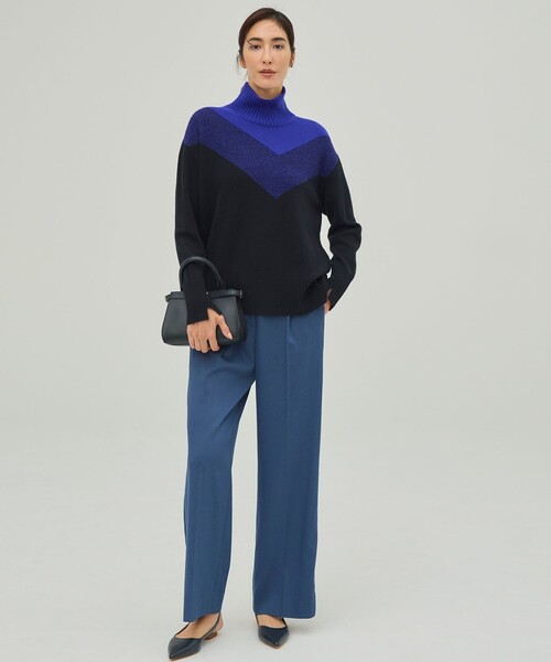 ICB（アイシービー） ニット セーター ソフトカシミヤミックス