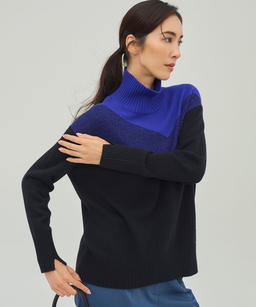 ICB（アイシービー） ニット セーター ソフトカシミヤミックス