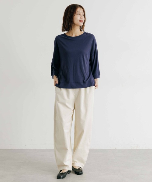 studio CLIP（スタディオクリップ） tシャツ ハイツイスト7分袖プル