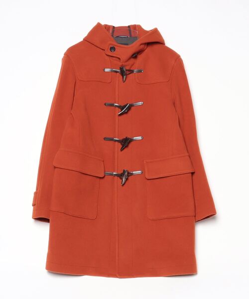 SHIPS　新品　未使用品　ダッフルコート　オレンジ　M　タグ付定価39000円 SHIPS 新品 未使用品 ダッフルコート オレンジ M タグ付定価39000円