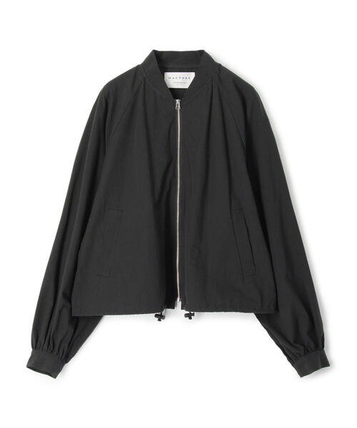 MACPHEE（マカフィー） ジップアップブルゾン 36 ホワイト レディース