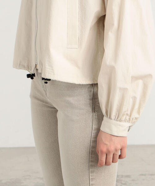 MACPHEE（マカフィー） ジップアップブルゾン 36 ホワイト レディース