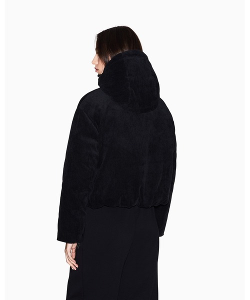 ARMANIリアルファー ブルゾン ノーカラージャケット アルマーニD&Gプラダ ARMANIリアルファー ブルゾン ノーカラージャケット アルマーニD-G