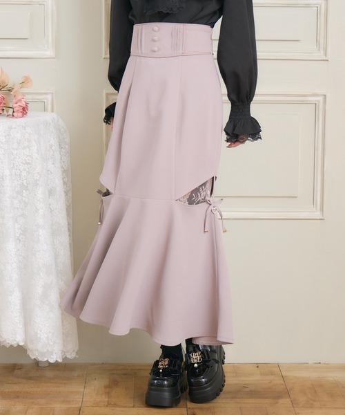 トゥモローランド ジャンパースカート 36 TOMORROWLAND ウールシルク