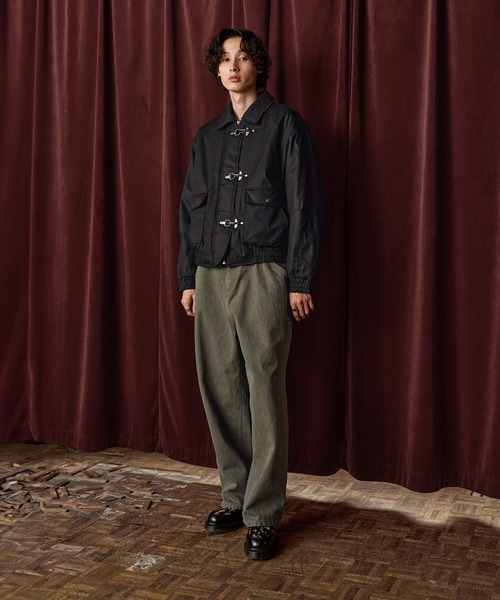 Bleme ブルゾン アウター ファイヤーマン 中綿ボリューム オイルド