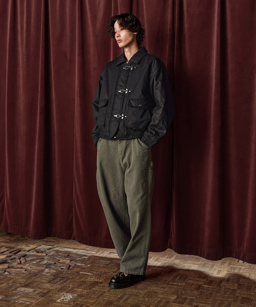 Bleme ブルゾン アウター ファイヤーマン 中綿ボリューム オイルド