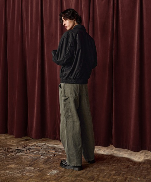 Bleme ブルゾン アウター ファイヤーマン 中綿ボリューム オイルド