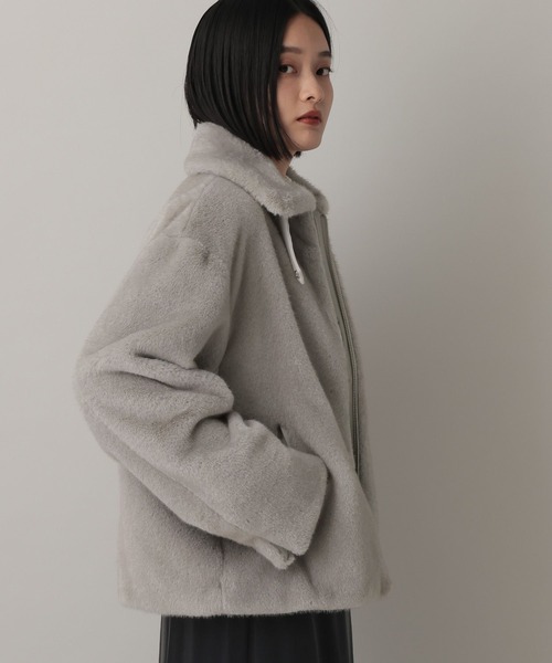A part by（アパートバイ） コート アウター ファー2WAYジャケット