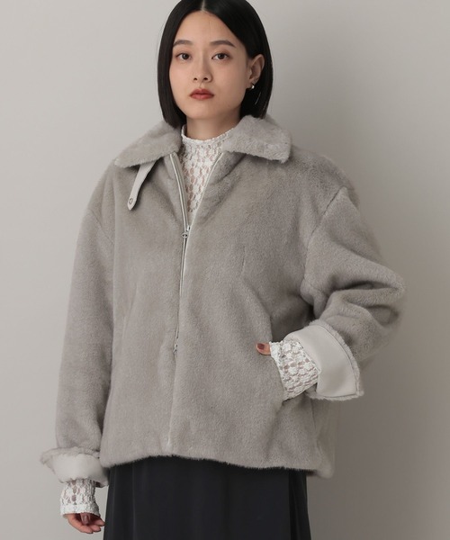 A part by（アパートバイ） コート アウター ファー2WAYジャケット