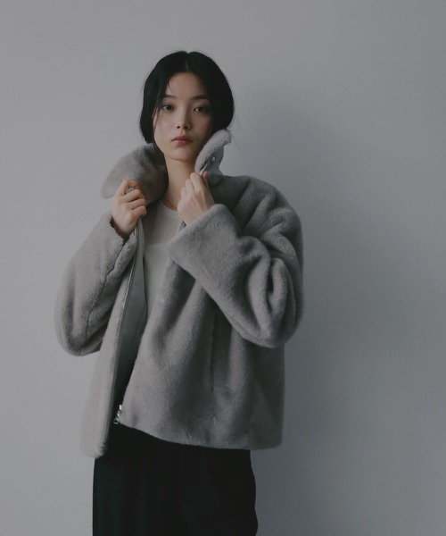 A part by（アパートバイ） コート アウター ファー2WAYジャケット