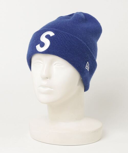 Supreme（シュプリーム） 刺繍ニットキャップ「NEW ERAコラボ